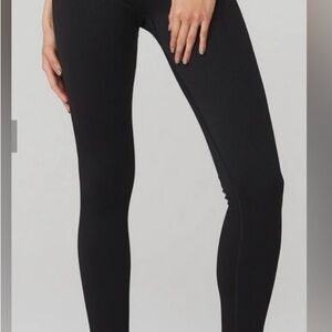 Alo highwaisted seamless ribbed leggings